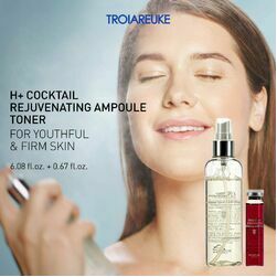 Troiareuke H+ COCKTAIL REJUVENATING AMPOULE, 60ml + 10ml (Red